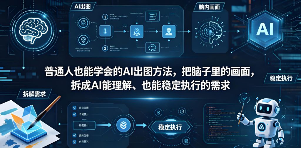 普通人 AI 出图思维拆解与画面需求转化方法（哈）- 哈蒙副业社