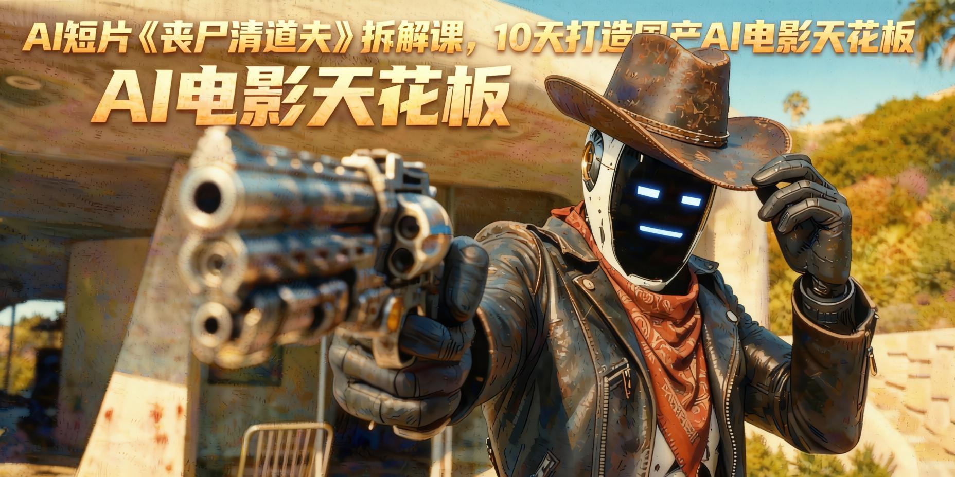 国产AI短片《丧尸清道夫》全流程拆解，揭秘爆款制作背后的创作逻辑（哈）- 哈蒙副业社