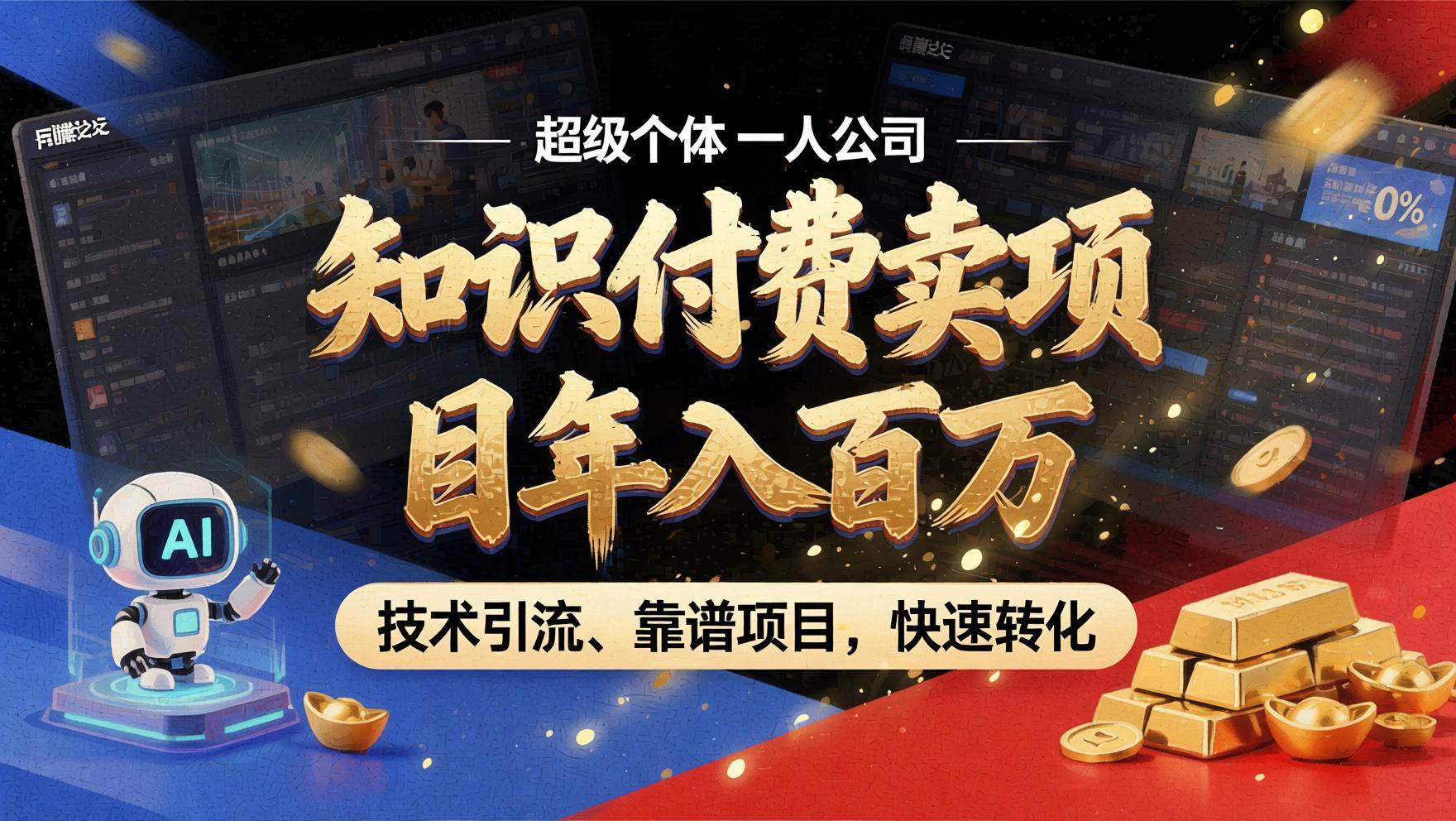 2026普通人卖项目实战指南:从零搭建知识付费闭环,走对每一个关键步骤(哈)- 哈蒙副业社