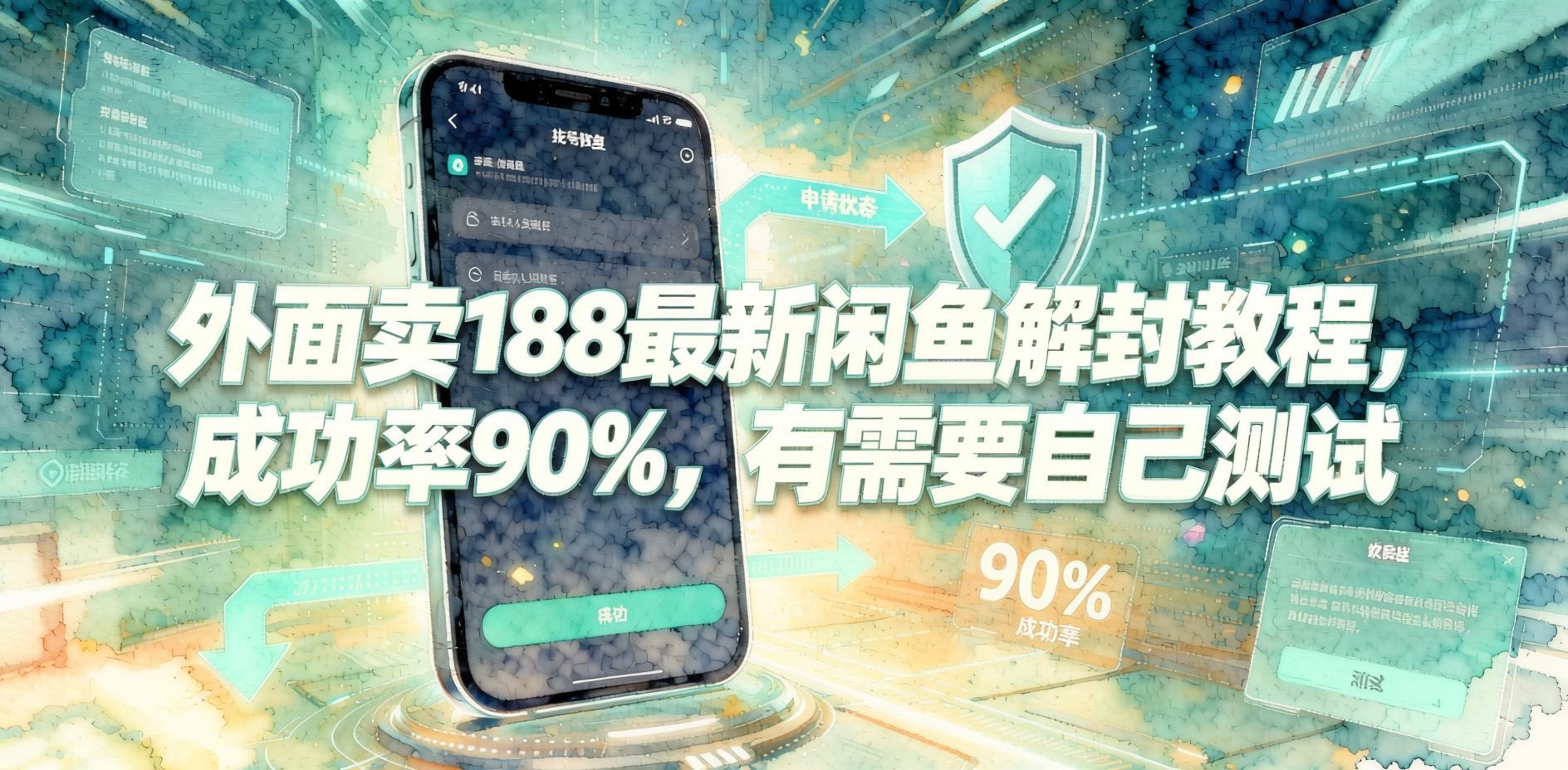 外面卖188最新闲鱼解封教程,成功率90%- 哈蒙副业社